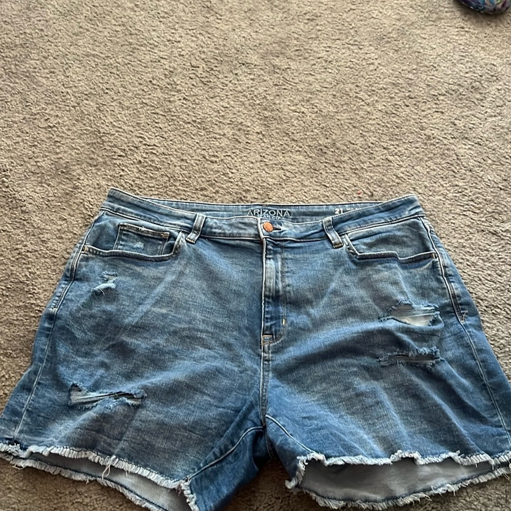 Jean shorts never worn perfect condition